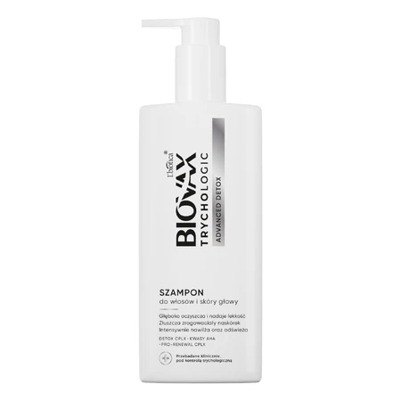 Biovax Trychologic Advanced Detox set, shampoo voor haar en hoofdhuid, 200 ml + hoofdhuid scrub, 50 ml