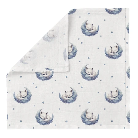 Bocioland, Bambuswindel, 40 x 40 cm, Schlaffüchse, 1 Stück