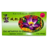 Ginseng anti-adipose tea, 30 sachets, Naturalia Diet