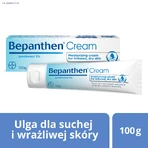 Bepanthen Crema, crema especializada para pieles secas e irritables, a partir de 3 años, 100 g