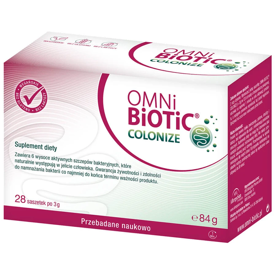 OmniBiotic Colonize, powder, 3 g x 28 sachets