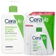 CeraVe Set, feuchtigkeitsspendende Reinigungsemulsion, normale und trockene Haut, 473 ml + Reserve, 473 ml
