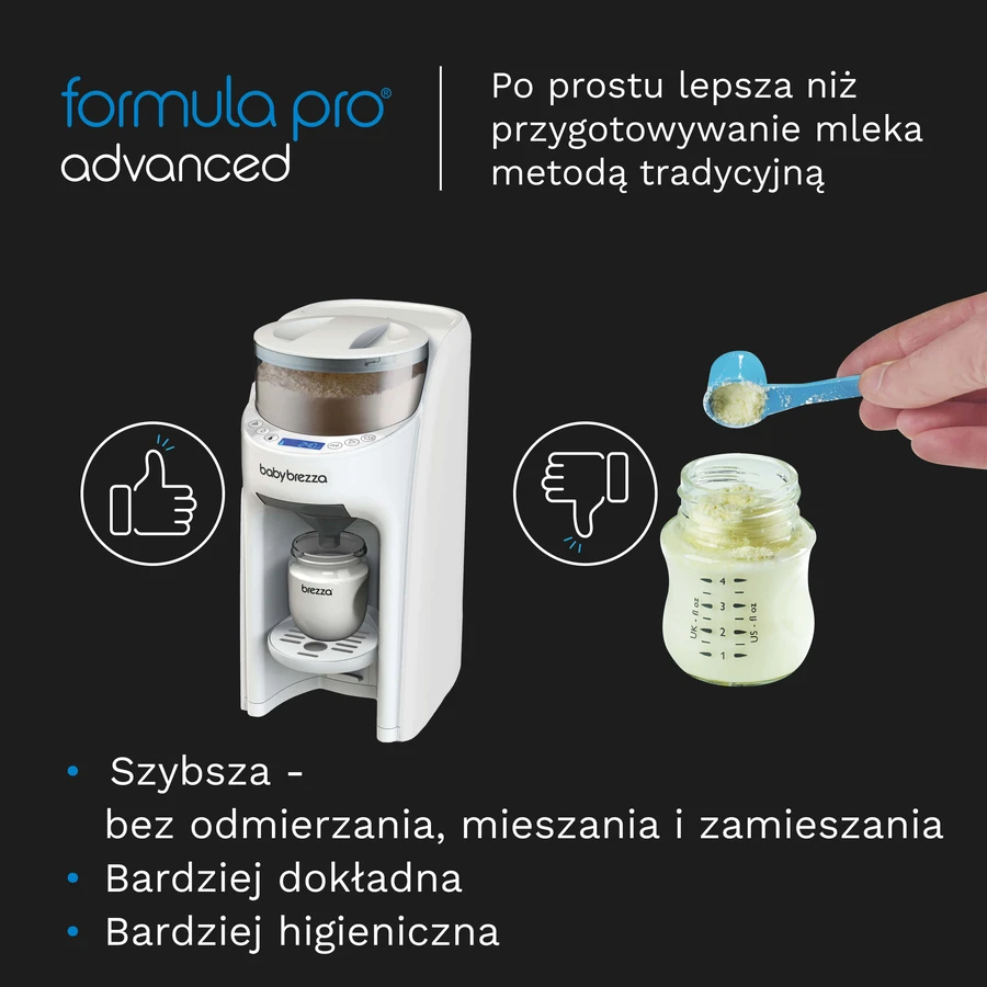 Baby Brezza Formula Pro Advanced, melkdispenser, wit