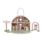Tragbares Puppenhaus aus Holz, Fairy Garden, Little Dutch
