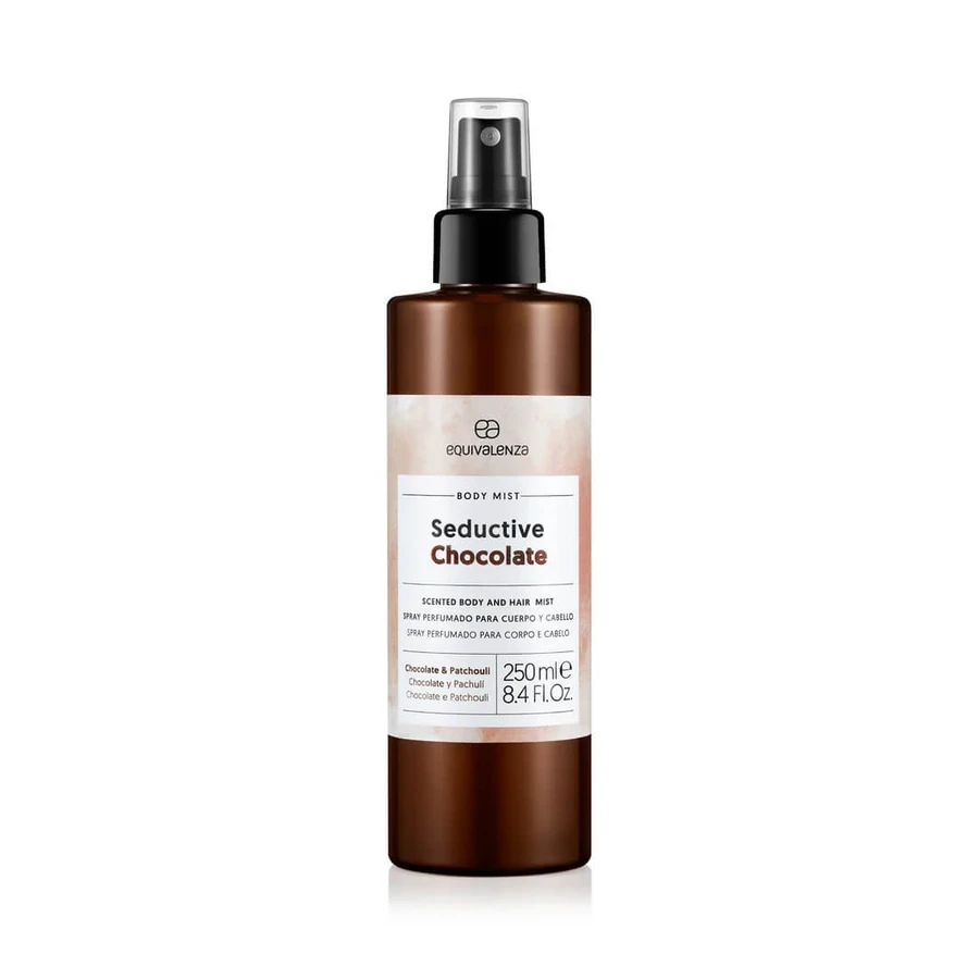 Lichaams- en haarspray Seductive Chocolate, 250 ml, Equivalenza