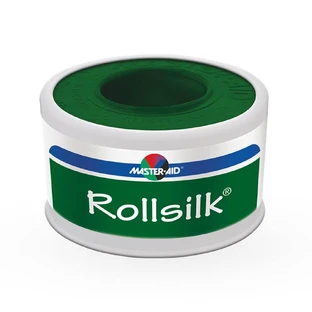 Rolsilk plakband, 5m x 2,50cm, Master Aid