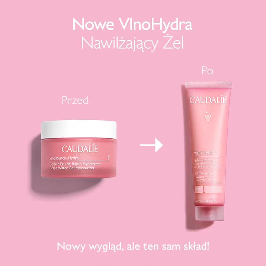 Caudalie VinoHydra, hydraterende gezichtscrème-gel, 60 ml