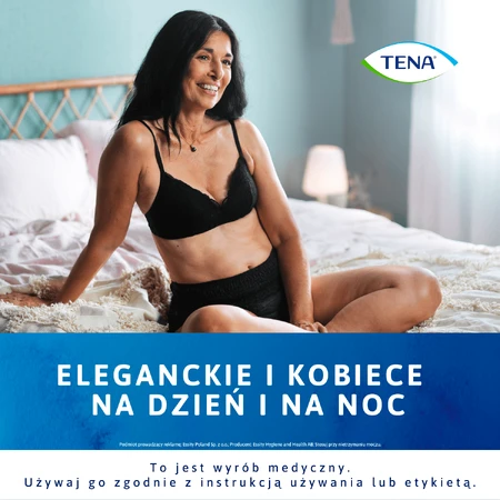 Tena Lady Pants Noir, absorberende slip, maat M, 75-105 cm, Plus, 30 stuks