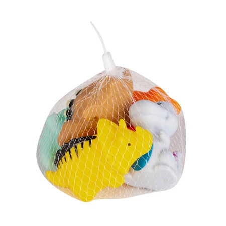 Ackuku, bath toys, dinus, 5 pieces