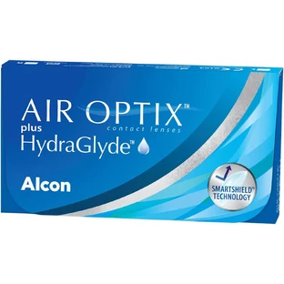 Air Optix Plus HydraGlyde 8.6, contact lenses, 30-day, -1.75, 6 pieces