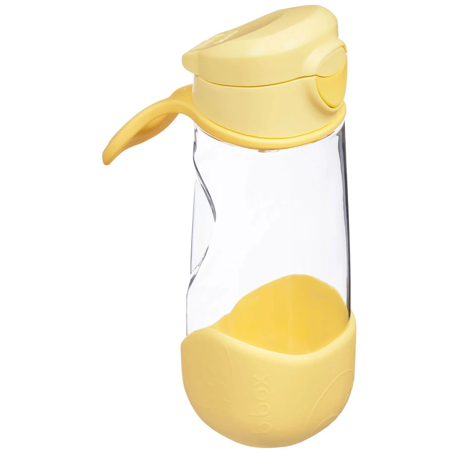 B.Box, waterfles met mondstuk, tritan, kinder bidon, Lemon Twist, vanaf 3 jaar, 450 ml
