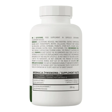 OstroVit Glutathion, 90 Kapseln