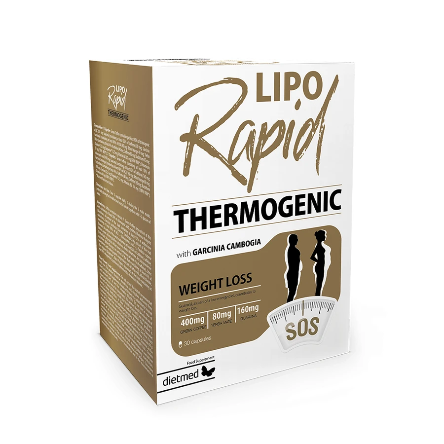 Lipo Rapid Thermogenic, 30 vegetarische Kapseln, Dietmed