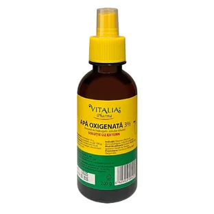 Oxygenated water 3% with spray, 200 g, Vitalia