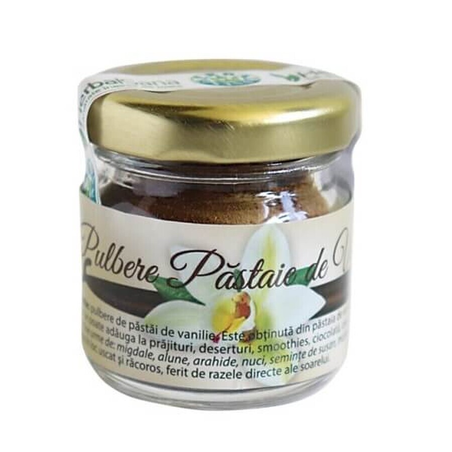 Pastaie de vanilie, Pulbere, 10 gr, Herbal Sana