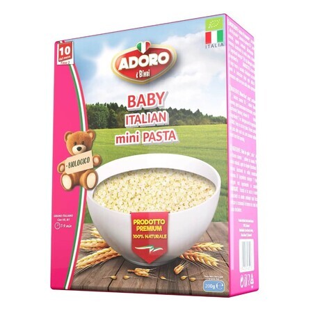 Pâte Baby Steline, +10 mois, 200g, Adoro