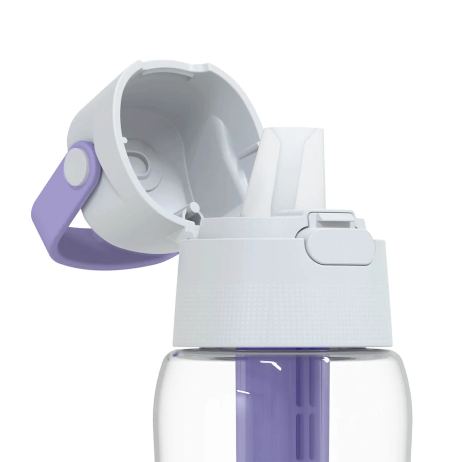 Dafi Solid, Wasserfilterflasche, Lavendel, 0,5 l + Wasserfilter, 1 Stück