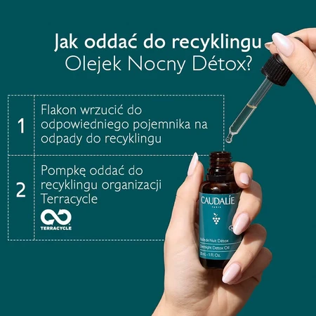 Caudalie Vinoclean, Entgiftungs-Nachtöl, 30 ml
