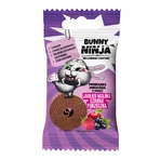 Bunny Ninja Fruit Rolls, vruchtensnack, appel-framboos-zwarte bessensmaak, 15 g