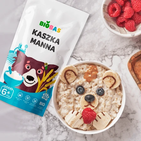 BioBas Bio-pap, zonder toegevoegde suiker, vanaf 6 maanden, 200 g