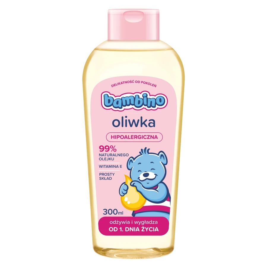 Bambino, hypoallergenes Olivenöl, vom ersten Tag des Lebens an, 300 ml