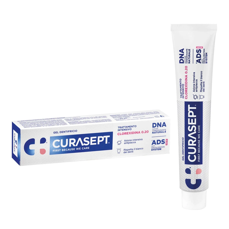 Curasept ADS DNA 720, toothpaste with chlorhexidine 0.20%, 75 ml