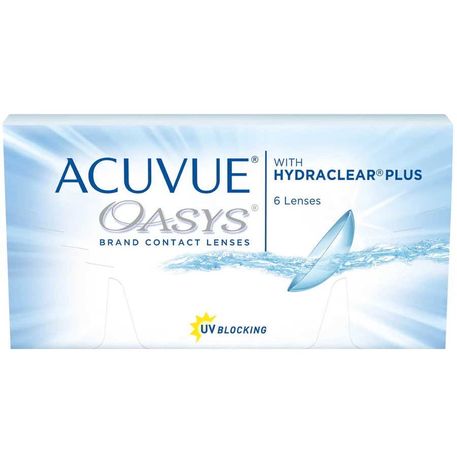 AcuvueOasys 8.4, contact lenses, 2-week, -1.00, 6 pcs