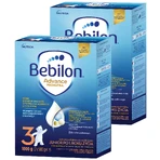 Set Bebilon Advance Pronutra 3 Junior, préparation nutritive à base de lait, après 1 an, 2 x 1000 g