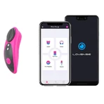 Lovense Ferri, app-controlled lingerie vibrator, pink