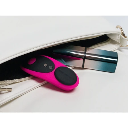 Lovense Ferri, app-controlled lingerie vibrator, pink