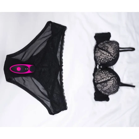 Lovense Ferri, app-controlled lingerie vibrator, pink