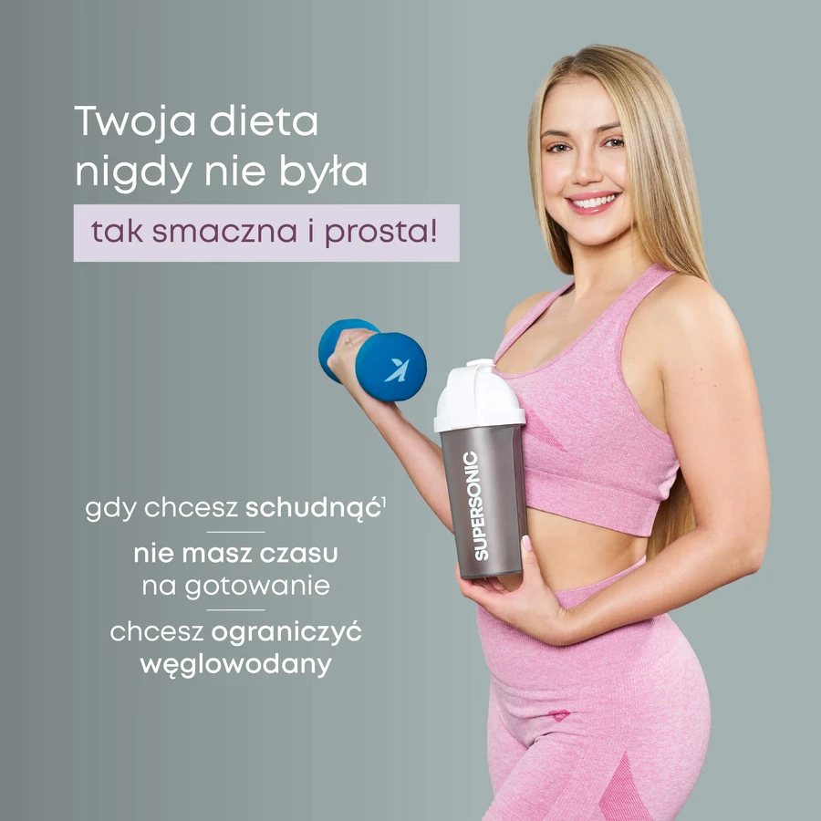 Supersonic Shape Meal, cremiger Schokoladengeschmack, 780 g