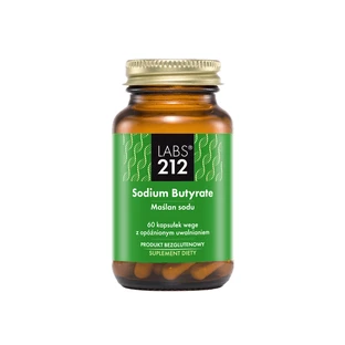 Labs212 Natriumbutyraat, natriumbutyraat, 60 capsules
