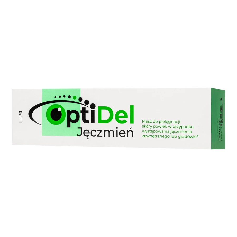 OptiDel Barley, Augenlid-Salbe für Gerste von außen, 15 ml