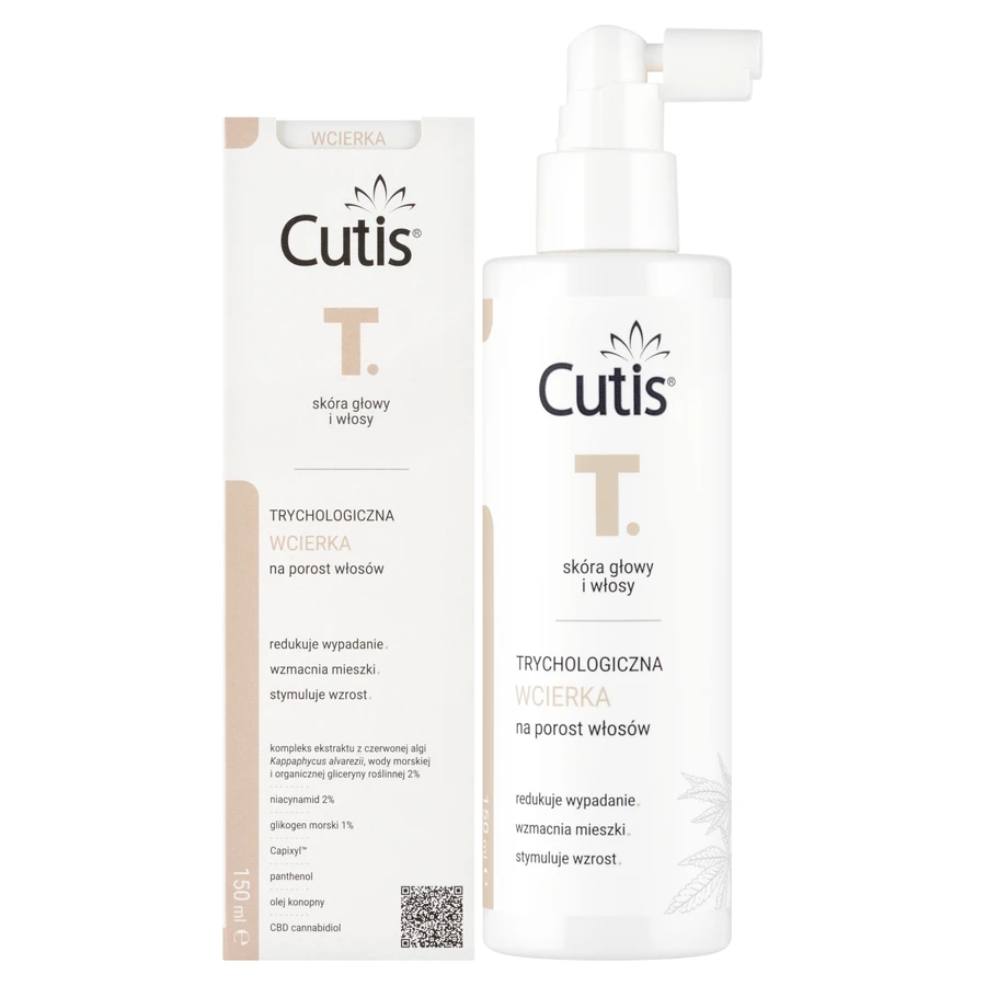 Cutis T, impacco tricologico per la crescita dei capelli, 150 ml
