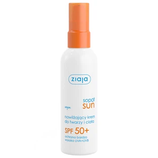 Ziaja Sopot Sun, cremă hidratantă pentru față și corp, SPF 50+, 90 ml