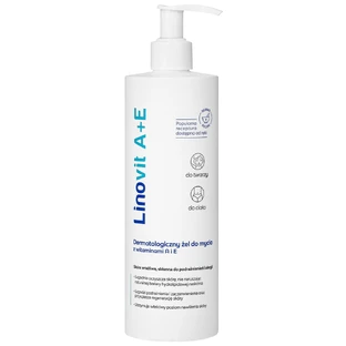 Linovit A+E, gel lavant dermatologique avec vitamines, 400 ml