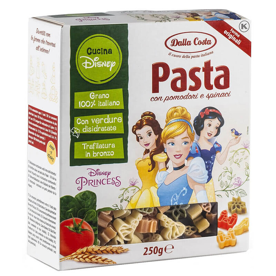 Princess dreifarbige Hartweizennudeln, 250 g, Dalla Costa