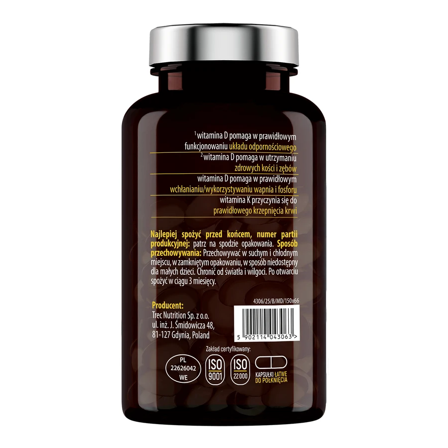 Essensey D3 K2 MK7, 90 capsules
