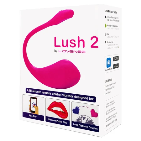 Lovense Lush 2, vibrating app-controlled ball