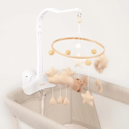 Neno Eli, crib carousel with mounting bracket, 1 piece