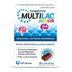 Multilac Junior Synbiotic, bombones, 20 unidades + 20 unidades gratis