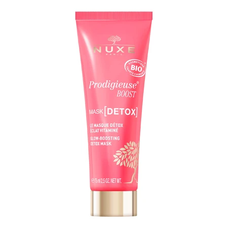 Zestaw Nuxe My Pink Crush, maska, 75 ml + woda micelarna, 100 ml + krem, 15 ml + Or Florale suchy olejek, 10 ml + kosmetyczka: ceny i cechy