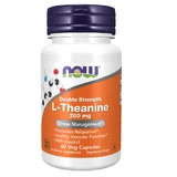 Now Foods L-Theanine 200 mg, L-theanine, 60 vegan capsules