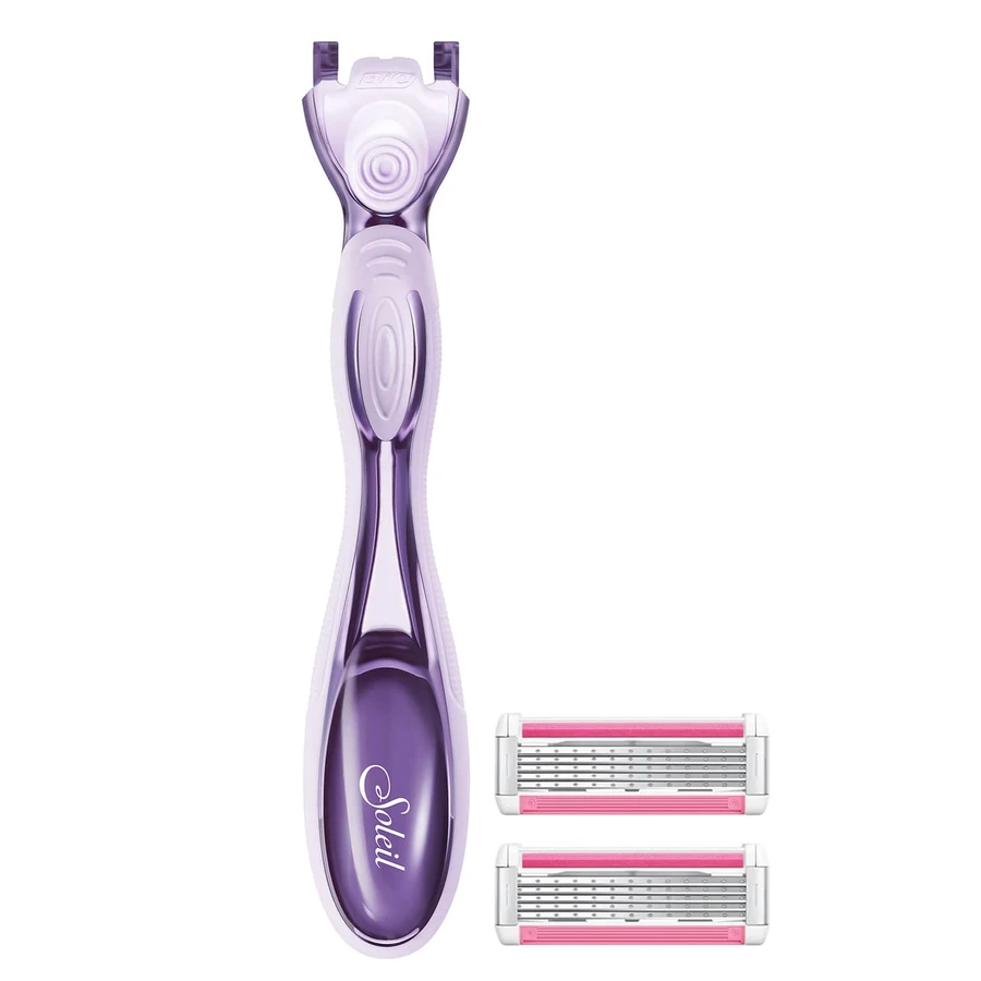BIC Click 5 Soleil, damesscheermes, 5-mesjes, handvat + 2 navullingen