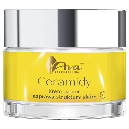Ava Ceramides, cremă pentru repararea texturii pielii, cremă de noapte, 50 ml