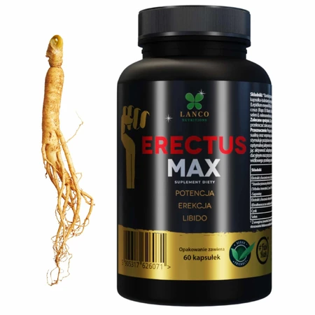 Lanco Nutritions Erectus Max, 60 capsules