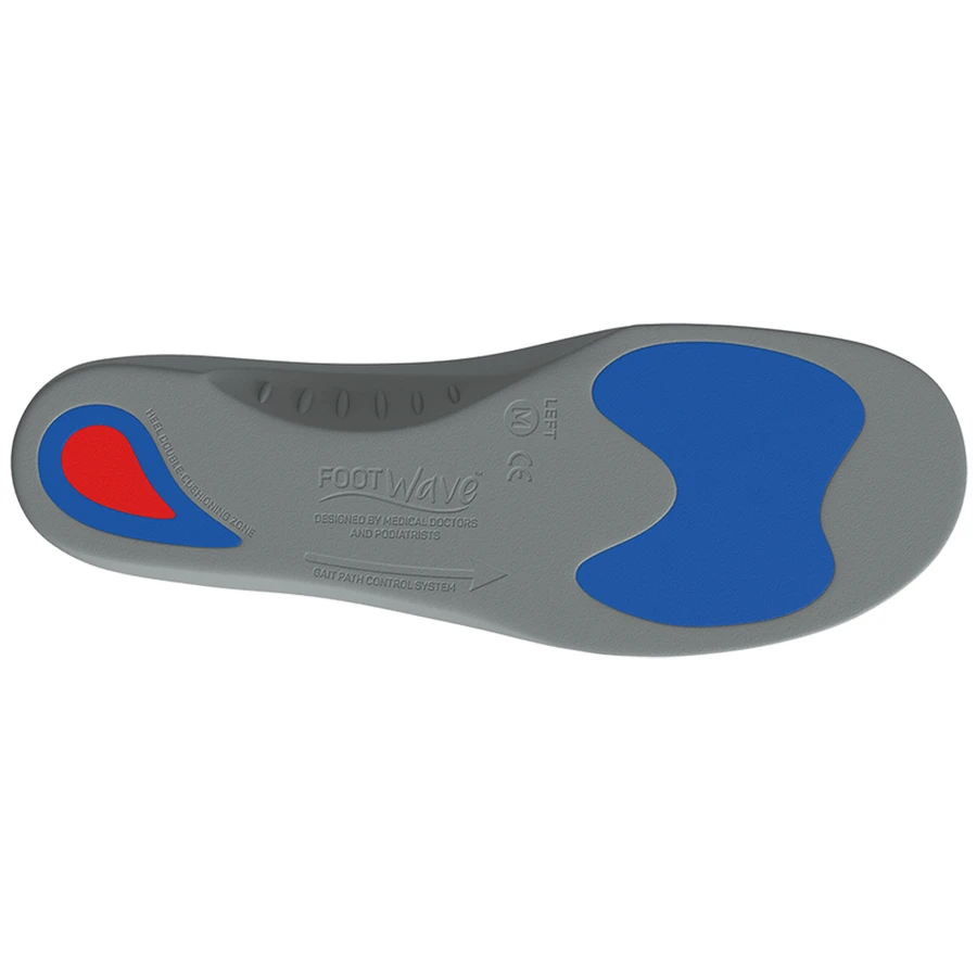 FootWave Flat feet, semelles orthopédiques, Medium, 42-43, 1 paire