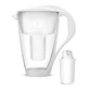 Dafi Crystal Led, glass filter pitcher, white, 2 l + Classic filter, 1 piece