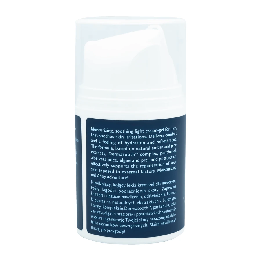 Hagi Ahoj Kapitan, moisturizing face cream-gel for men, 50 ml